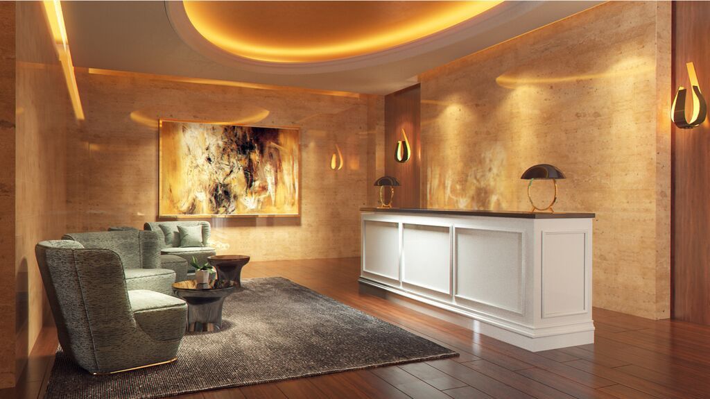 מלון The Ritz-Carlton, קואלה לומפור מראה חיצוני תמונה A 3D rendering of a room
